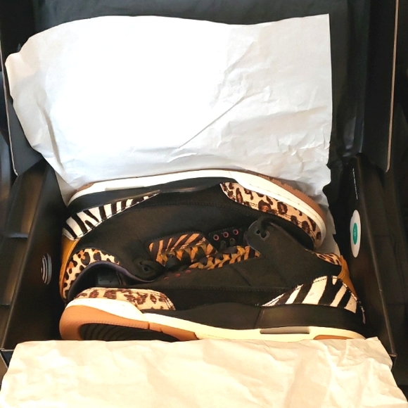 Air Jordan Retro 3 SE "Animal Instinct" Size 10 OG Box - Picture 2 of 11